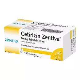 CETIRIZIN Zentiva 10 mg tabletki powlekane, 100 szt