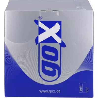 GOX Tlen do celów medycznych Sixpack, 6X6 l