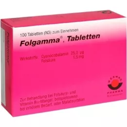 FOLGAMMA tabletki, 100 szt