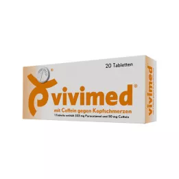VIVIMED z kofeiną tabletki na ból głowy 20 szt