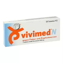 VIVIMED N tabletki przeciwgorączkowe i przeciwbólowe 20 szt