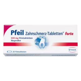 PFEIL Tabletki na ból zęba forte tabletki powlekane 20 szt