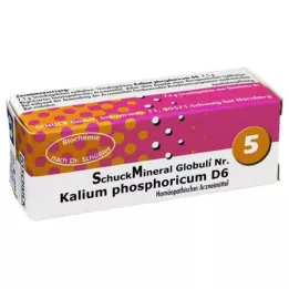 SCHUCKMINERAL Globuli 5 potasowy fosfor D6, 7,5 g