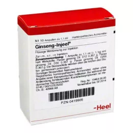 GINSENG INJEEL ampules, 10 szt