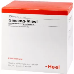 GINSENG INJEEL ampules, 100 szt
