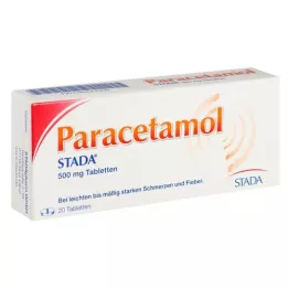 PARACETAMOL STADA 500 mg tabletki, 20 szt
