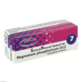 SCHUCKMINERAL Globuli 7 magnez fosforicum D12, 7,5 g