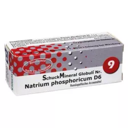 SCHUCKMINERAL Globuli 9 sodowe fosforyk D6, 7,5 g