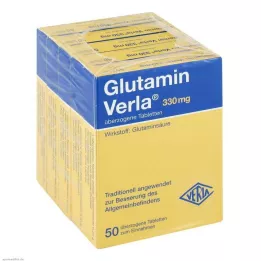GLUTAMIN VERLA Nadmiar tabletek, 250 ST