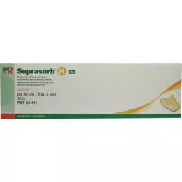 Suprasorb H Hydrocoloid Association Cienkie 5x20 cm, 10 szt