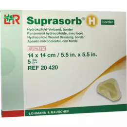 Suprasorb H Hydrocoloid Stowarzyszenie Granicy 14x14 cm, 5 szt