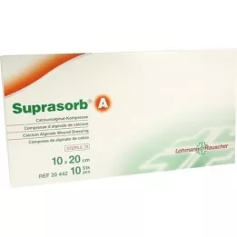 SUPRASORB Alginat wapnia zawierający 10x20 cm, 10 szt
