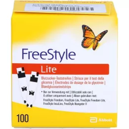 FREESTYLE Paski testowe Lite bez kodowania, 100 szt