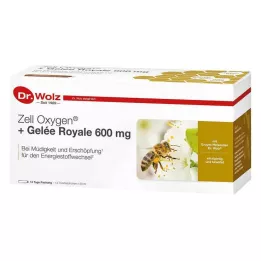 ZELL OXYGEN+Mleczko pszczele 600 mg ampułki do picia, 14X20 ml