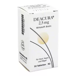 DEACURA tabletki 2,5 mg, 50 szt