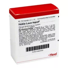 HEKLA LAVA Ampuls Insuleel, 10 szt