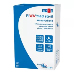 WUNDVERBAND sterylia 10x20 cm, 50 godzin