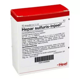 HEPAR SULFURIS INJEEL ampules, 10 szt