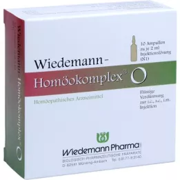 WIEDEMANN Kompleks homeoo O ampuls, 10x2 ml