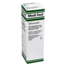 MEDI-TEST Paski do pomiaru glukozy, 100 szt