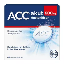 ACC akut 600 tabletki musujące, 40 szt