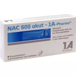 NaC 600 ACTE 1A Pharma Tabletki musujące, 6 szt