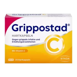 GRIPPOSTAD C kapsułki twarde 24 szt