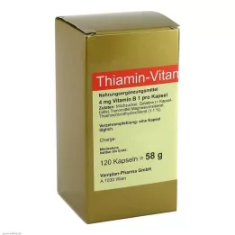 THIAMIN Kapsułki witaminy B1, 120 szt