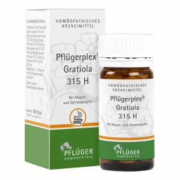 PFLÜGERPLEX Tabletki Gratiola 315 H, 100 szt