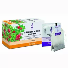 BÄRENTRAUBENBLÄTTER Worki filtracyjne 20X3 g