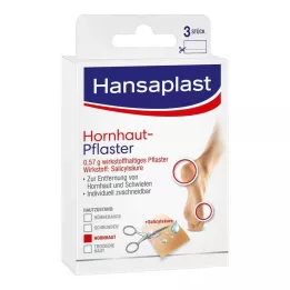 HANSAPLAST Plaster na odciski 3 sztuki