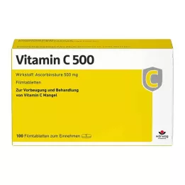 VITAMIN C 500 tabletek powlekanych, 100 szt
