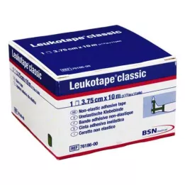 LEUKOTAPE Klasyczny 3,75 cmx10 m zielony, 1 szt