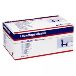 LEUKOTAPE Klasyczny 3,75 cmx10 m niebieski, 12 sztuk