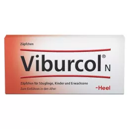VIBURCOL N Czopki dla dzieci i niemowląt, 12 szt