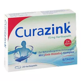 CURAZINK kapsułki twarde 20 szt