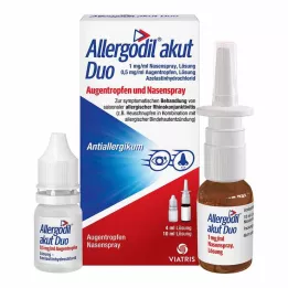 ALLERGODIL ostry Duo 4ml AT ostry/10ml NS ostry, 1 szt