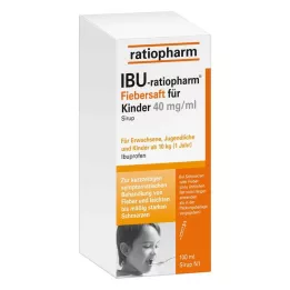 IBU-RATIOPHARM Syrop przeciwgorączkowy dla dzieci 40 mg/ml, 100 ml