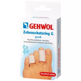 GEHWOL Pierścień ochronny na palce u stóp z żelu polimerowego G duży, 2 szt