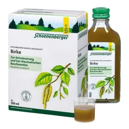 Sok brzozowy Schoenenberger, 3X200 ml