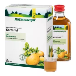 KARTOFFELSAFT Soki roślinne lecznicze Schoenenberger, 3X200 ml