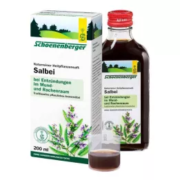 SALBEI SAFT Sok z roślin leczniczych Schoenenberger, 200 ml