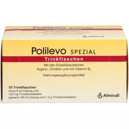 POLILEVO Specjalne butelki do picia, 10x9 ml