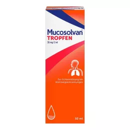 MUCOSOLVAN Krople 30 mg/2 ml, 50 ml