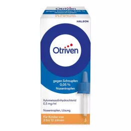 OTRIVEN 0,05% krople do nosa dla dzieci, 10 ml