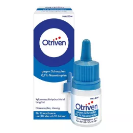 OTRIVEN 0,1% krople do nosa dla dorosłych i dzieci w wieku szkolnym, 10 ml