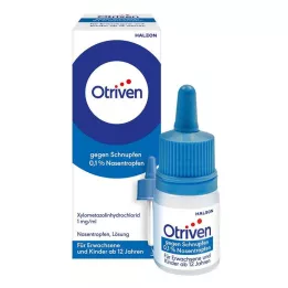 OTRIVEN 0,1% krople do nosa dla dorosłych i dzieci w wieku szkolnym, 20 ml