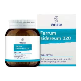 FERRUM SIDEREUM D 20 tabletek, 80 szt