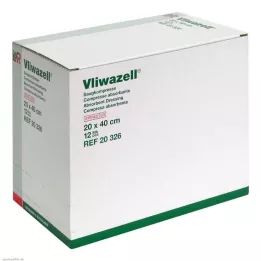 VLIWAZELL Kompresy chłonne jałowe 20x40 cm, 12 szt