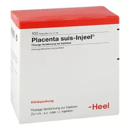 PLACENTA SUIS Ampules Insuleel, 100 szt